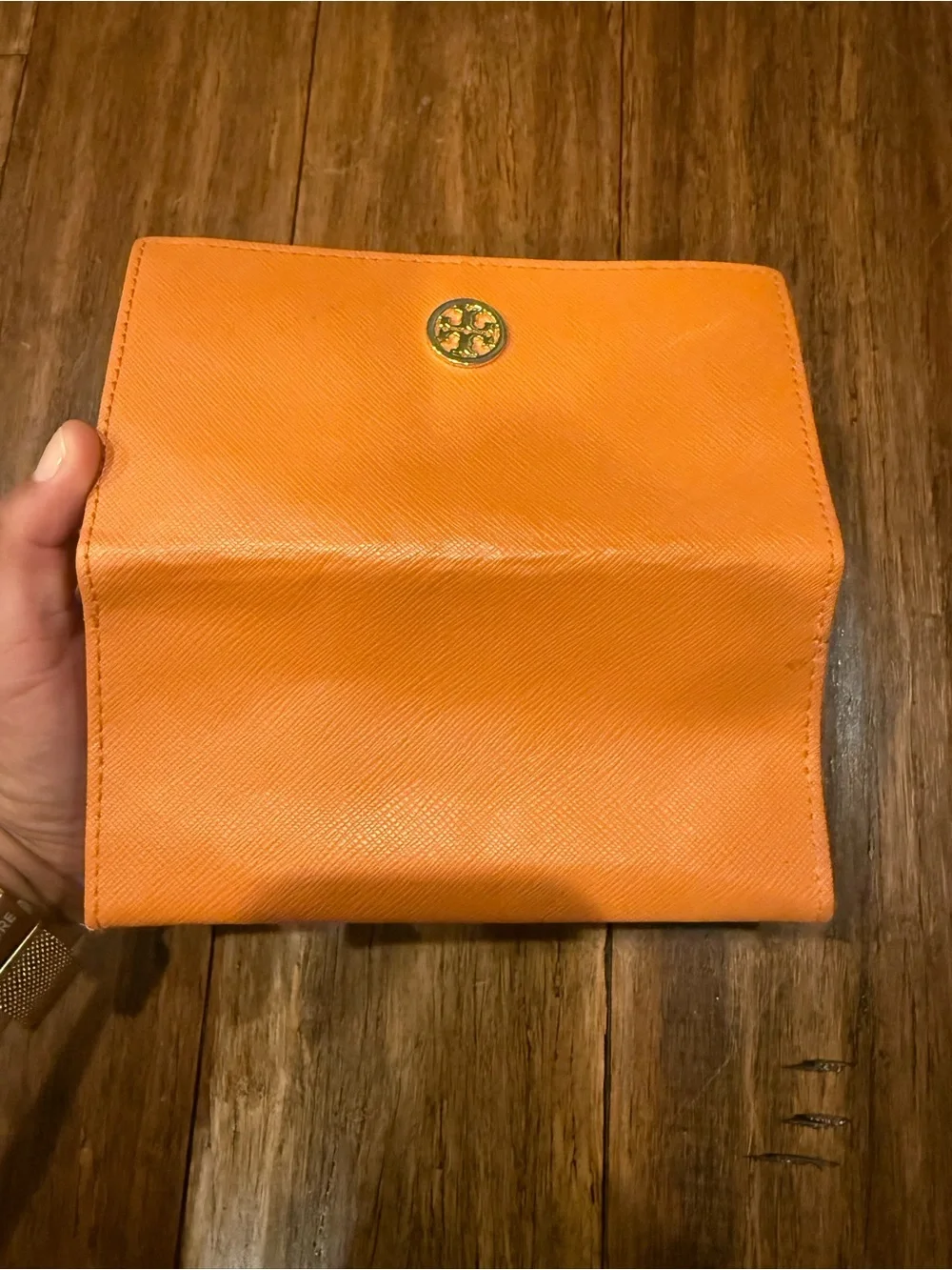 Tory Burch sleek orange